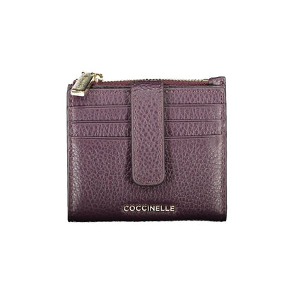 Purple Leather Wallet