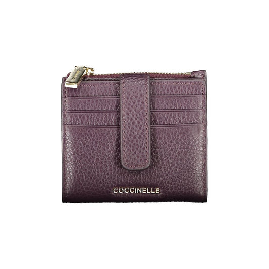 Purple Leather Wallet