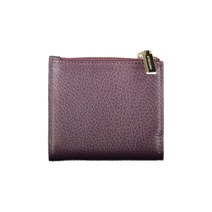 Purple Leather Wallet