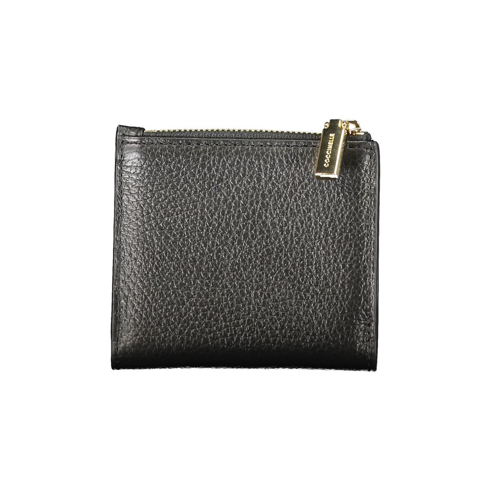 Black Leather Women Wallet