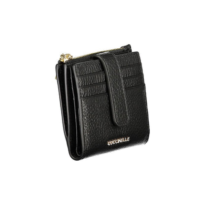 Black Leather Women Wallet