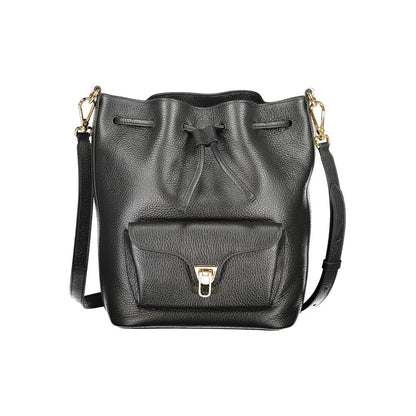 Black Leather Women Handbag