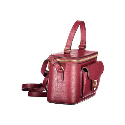 Purple Leather Women Handbag