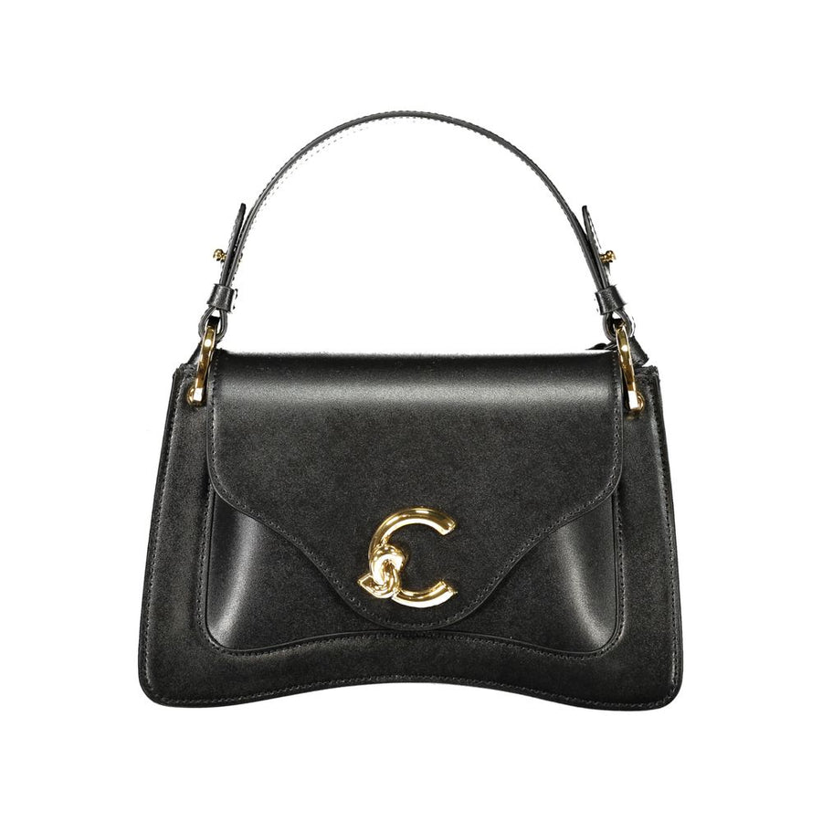 Black Leather Handbag