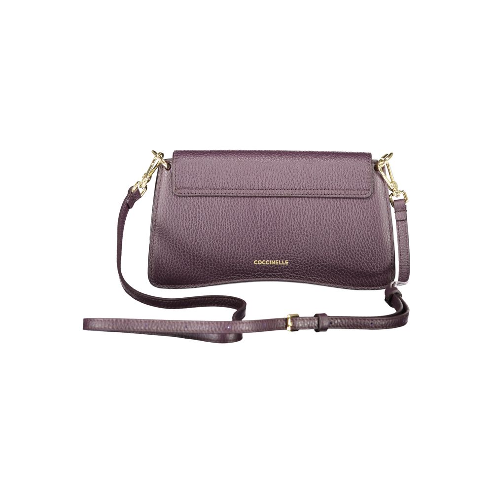 Purple Leather Handbag