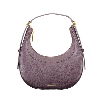 Purple Leather Handbag