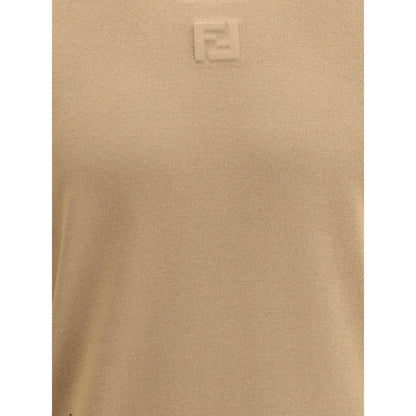 Beige Fleece Wool Sweatshirt