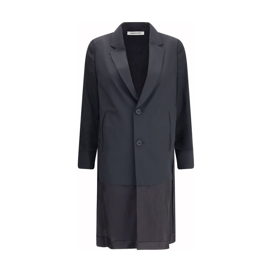 Black Polyester Coat