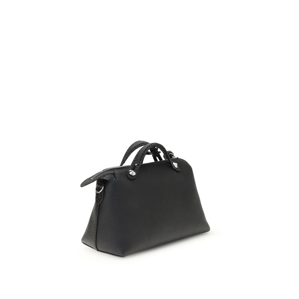 Black Calf Leather Bos Taurus Shoulder Bag