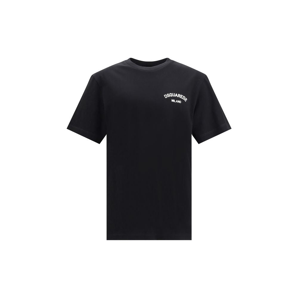 Black Cotton T-Shirt