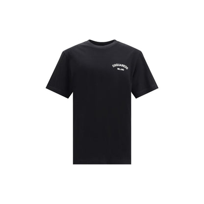 Black Cotton T-Shirt