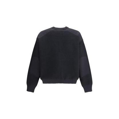 Black Wool Sweatshirt