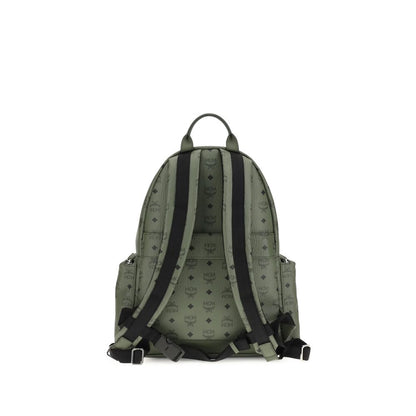 Green Fabric Backpack