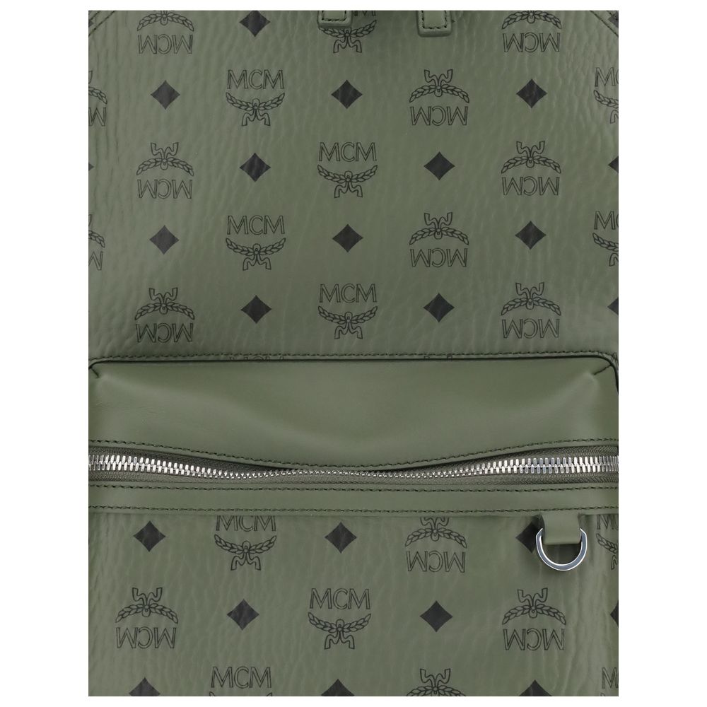 Green Fabric Backpack