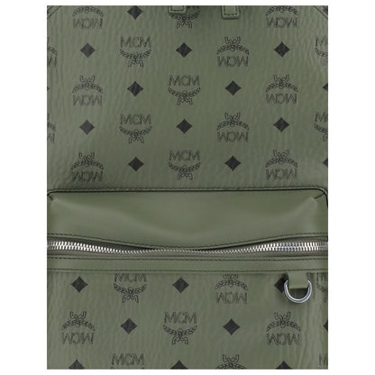 Green Fabric Backpack