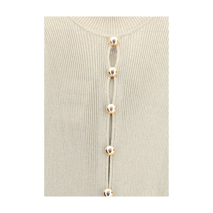 Gold Viscose Casual Dress