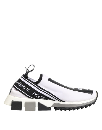 Black White Slip On Sorrento Sneakers Shoes