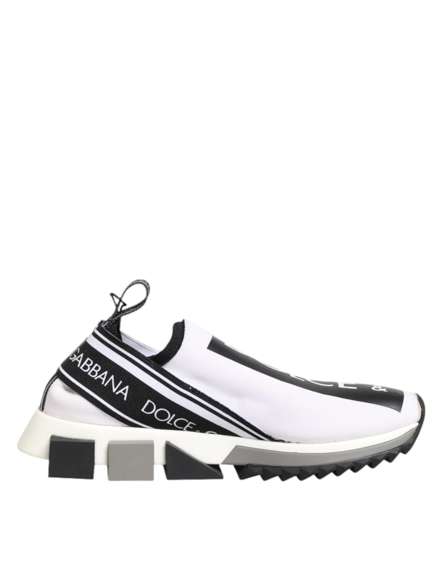 Black White Slip On Sorrento Sneakers Shoes
