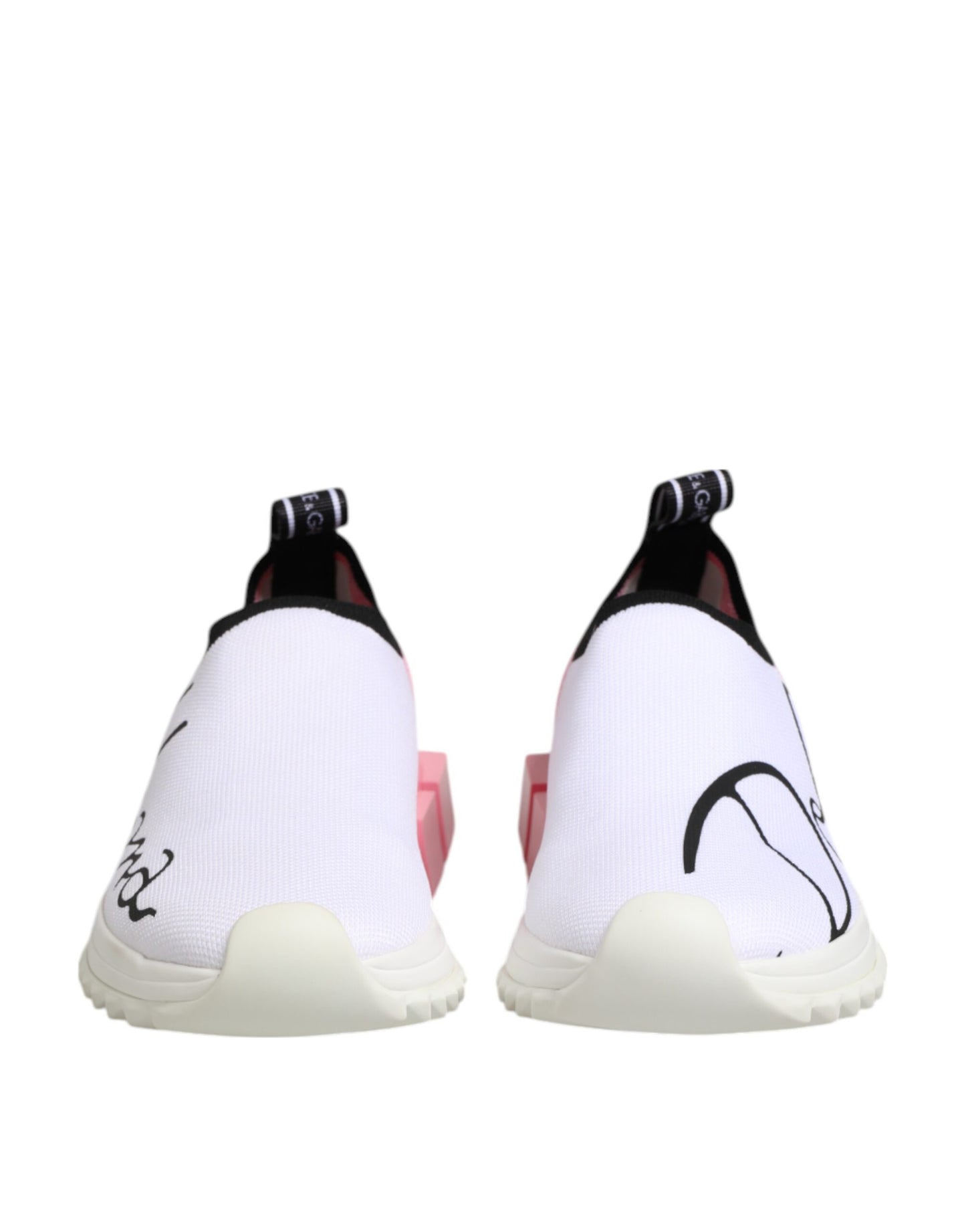 White Pink Low Top Sorrento Sneakers Shoes