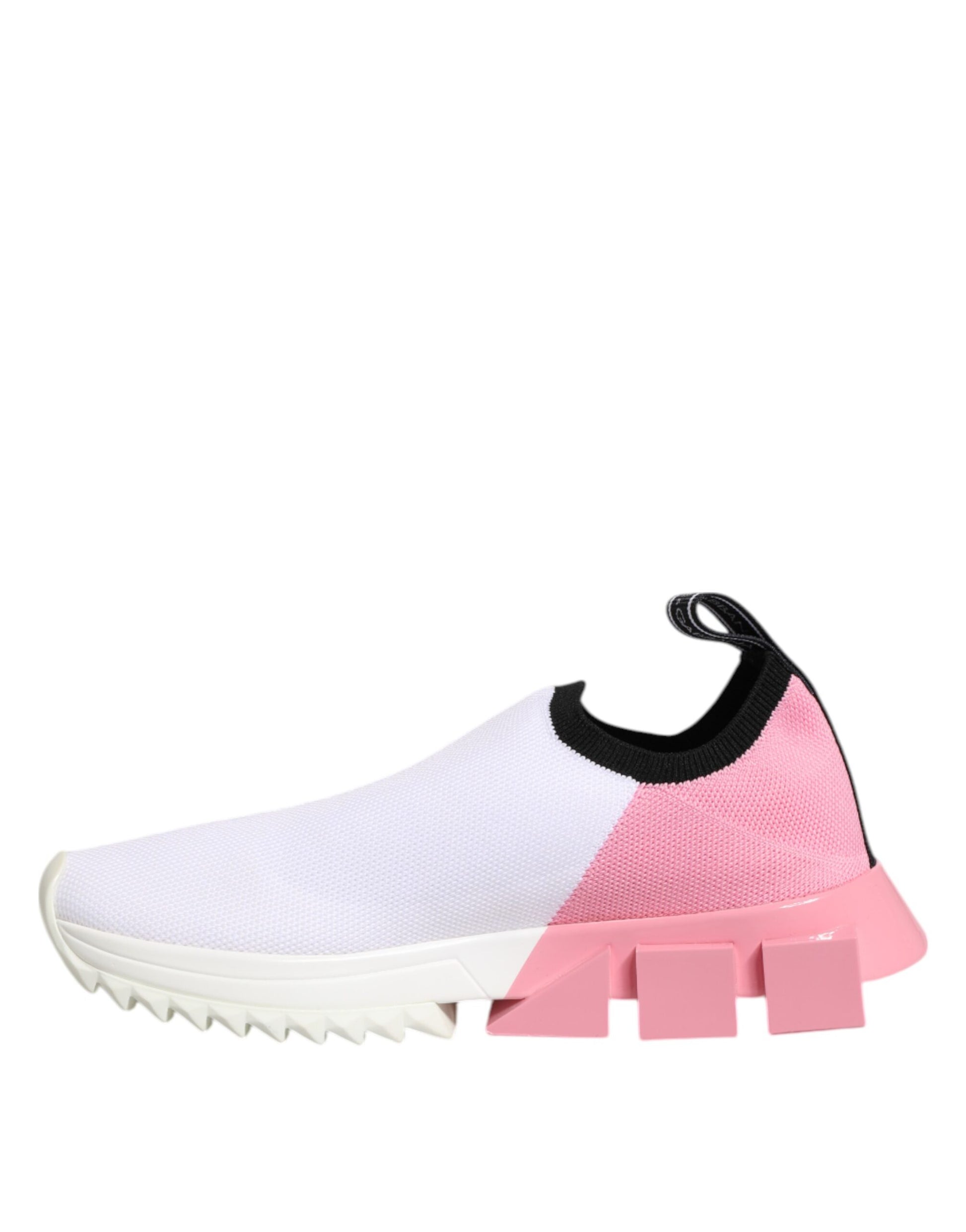 White Pink Low Top Sorrento Sneakers Shoes