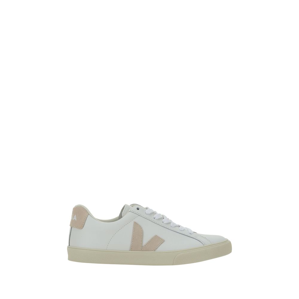 White Calf Leather Bos Taurus Sneakers