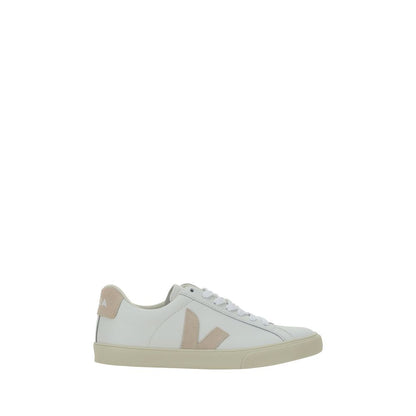 White Calf Leather Bos Taurus Sneakers