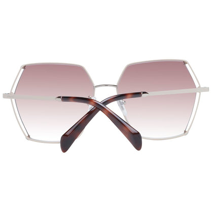 Pink Metal Sunglasses