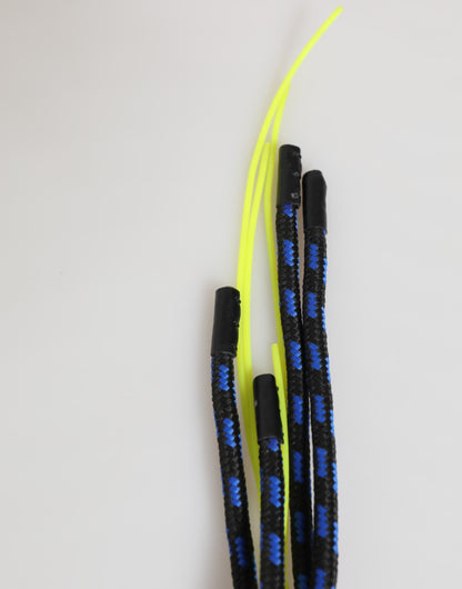 Multicolor Polyester Tape String DG Logo Keychain  Keyring