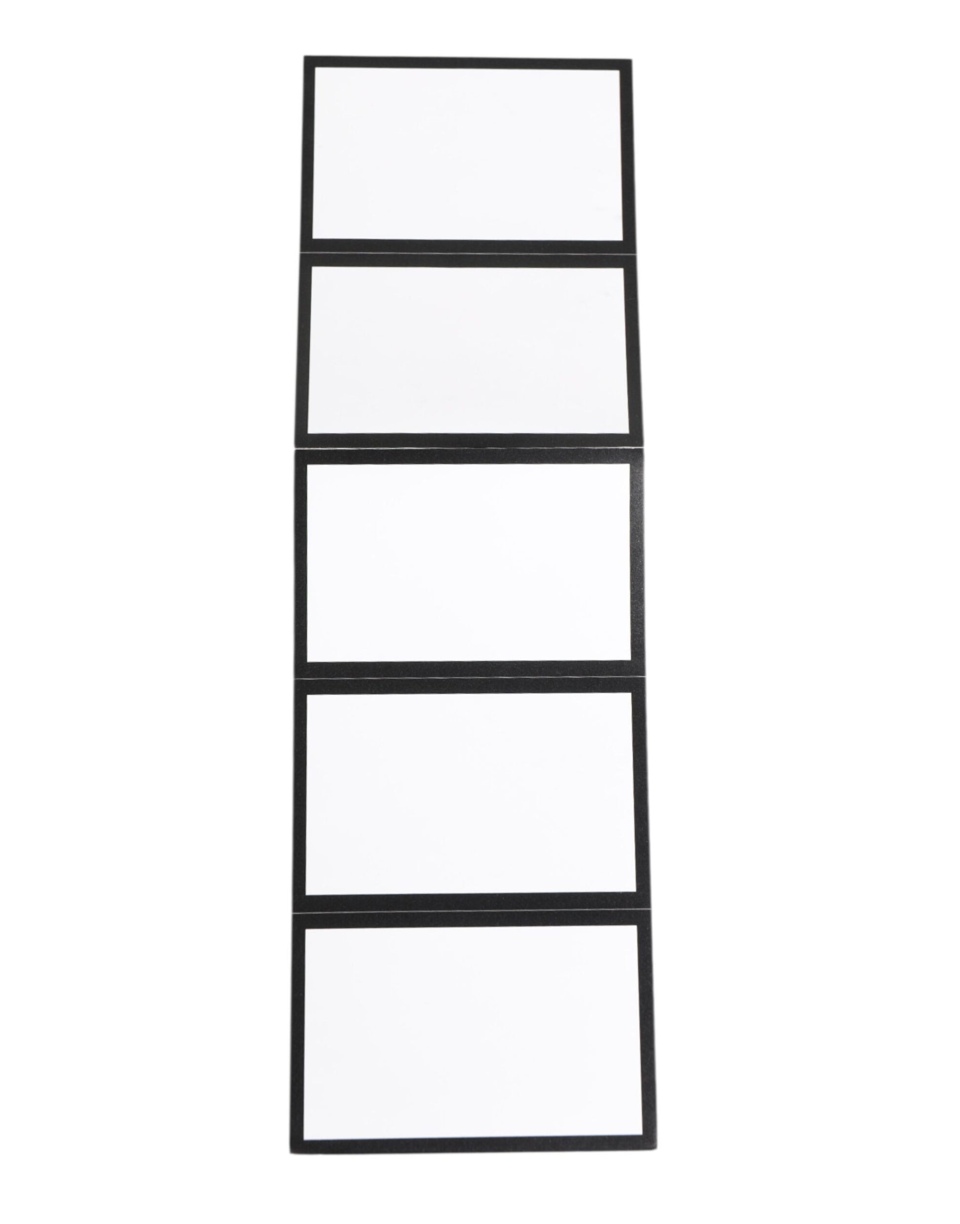 Multicolor Leopard Print Envelope Paper Post Card Holder