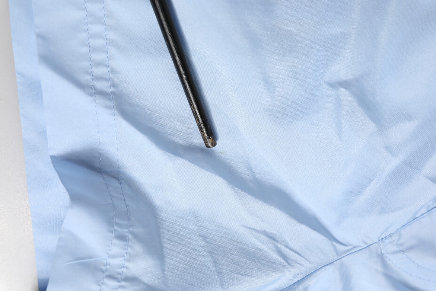 Light Blue Nylon DG Logo Tape Men Shorts Swimwear