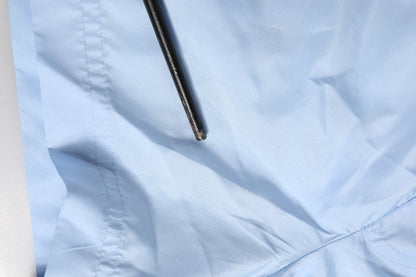 Light Blue Nylon DG Logo Tape Men Shorts Swimwear