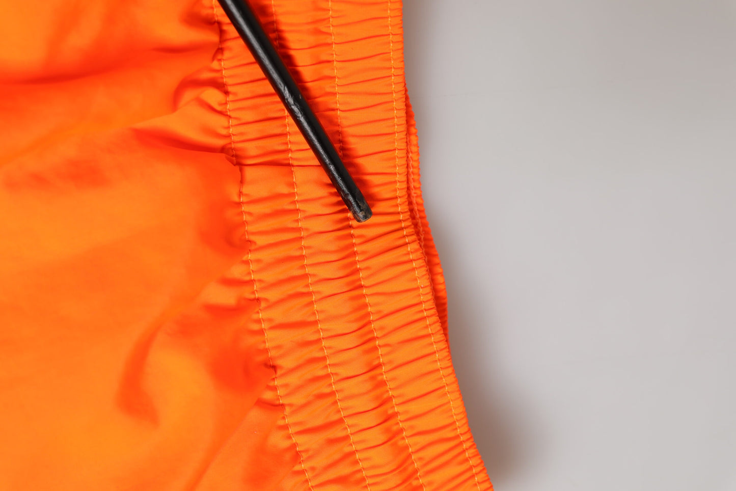 Orange Polyester Beachwear Men Shorts Swimwear