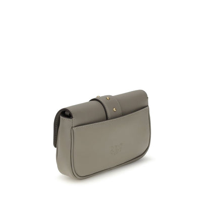 Gray Calf Leather Bos Taurus Shoulder Bag