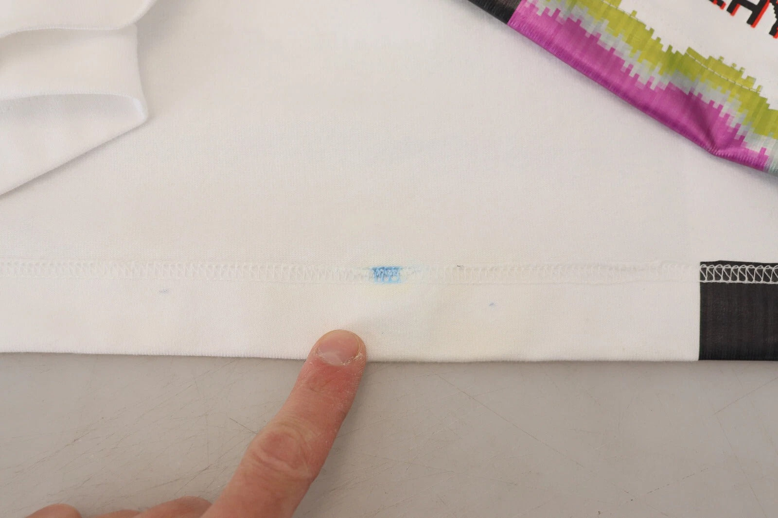 Multicolor Print Blouse Cotton Tank TV Print T-shirt