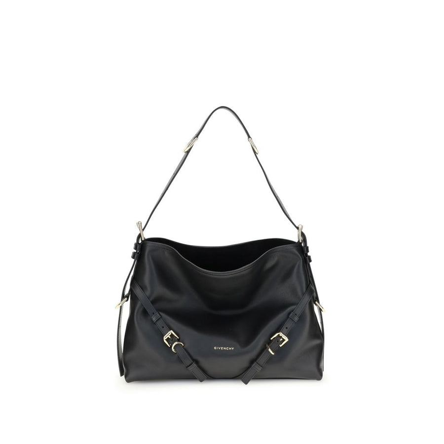 Black Calf Leather Bos Taurus Shoulder Bag