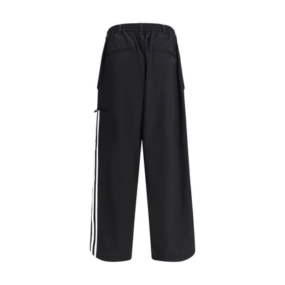 Black Wool Casual Pants