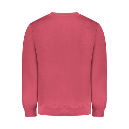 Red Cotton Men's Sweatshirt