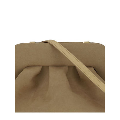 Beige Other Fibres Clutch Bag