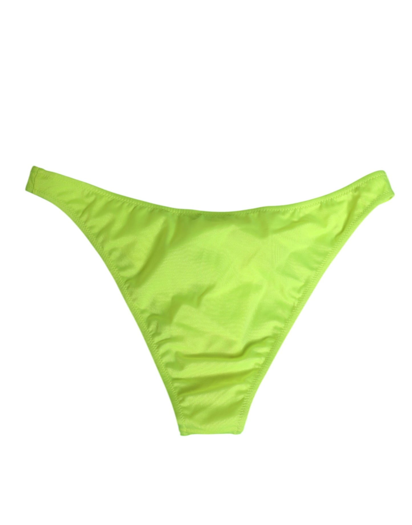 Neon Green DG Logo Swim Briefs Women Underwear