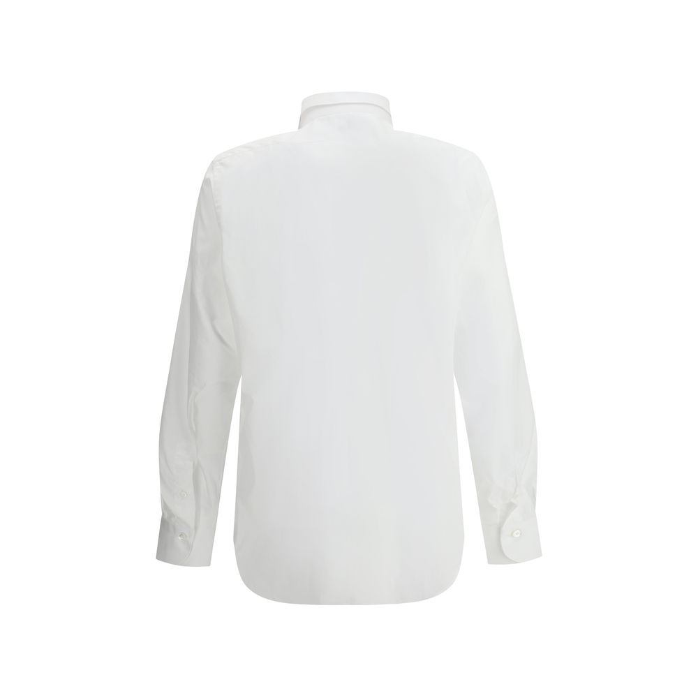 White Cotton Dress Shirt