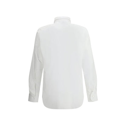 White Cotton Dress Shirt