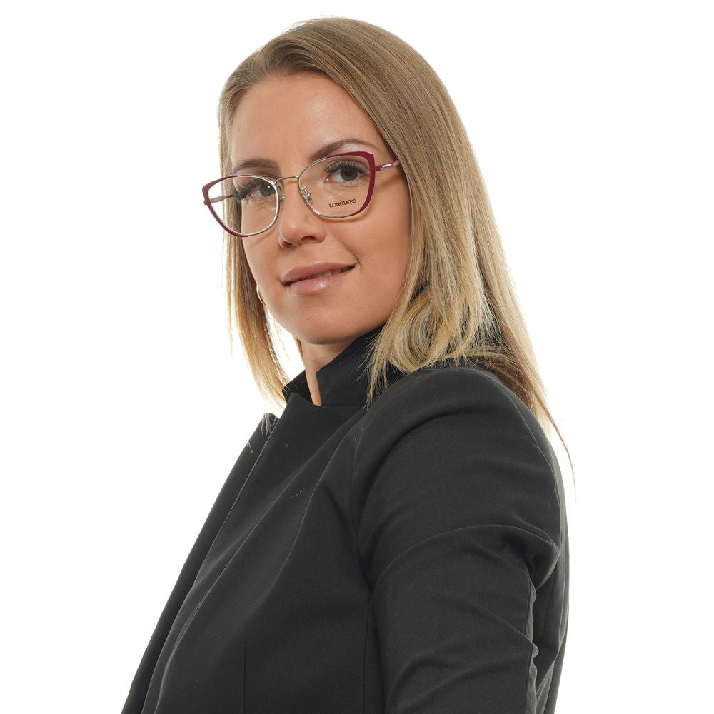 Burgundy Metal & Plastic Glasses (Frames)