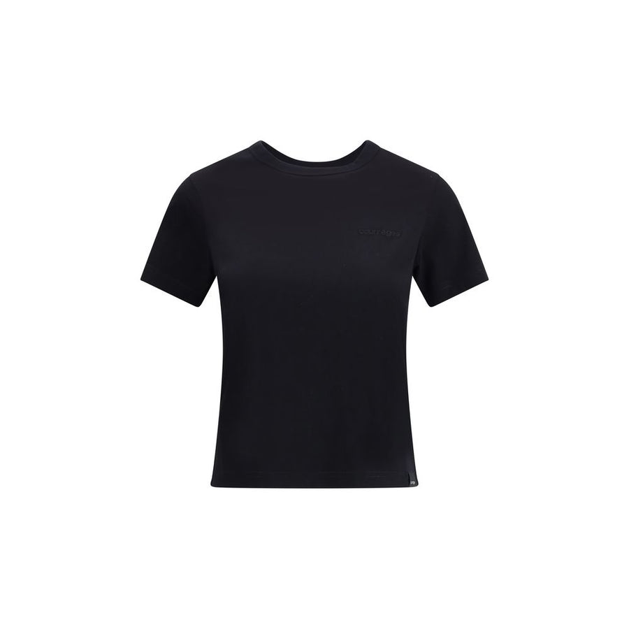 Black Cotton T-Shirt