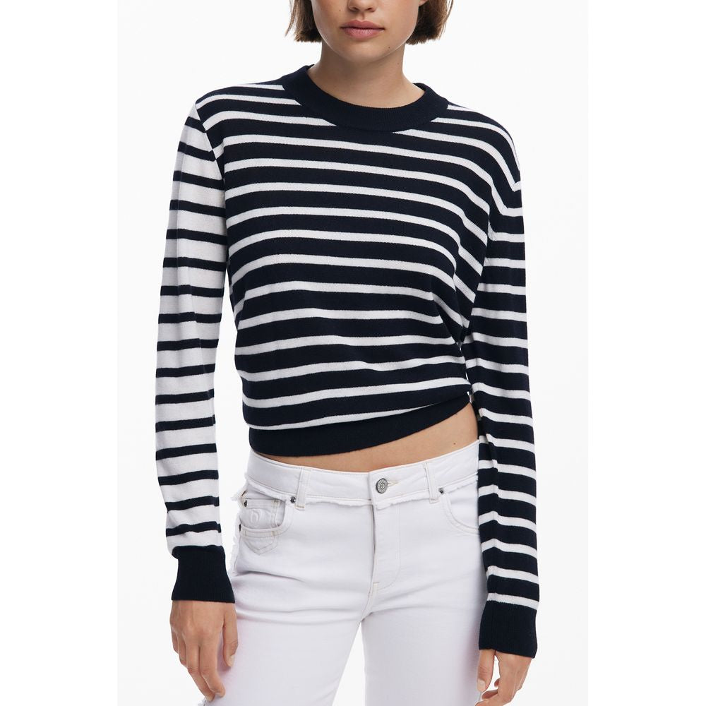 Black Wool Women Sweater