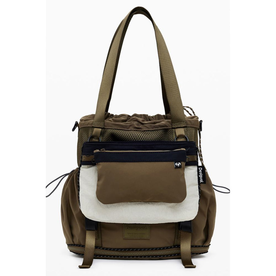 Green Polyester Handbag