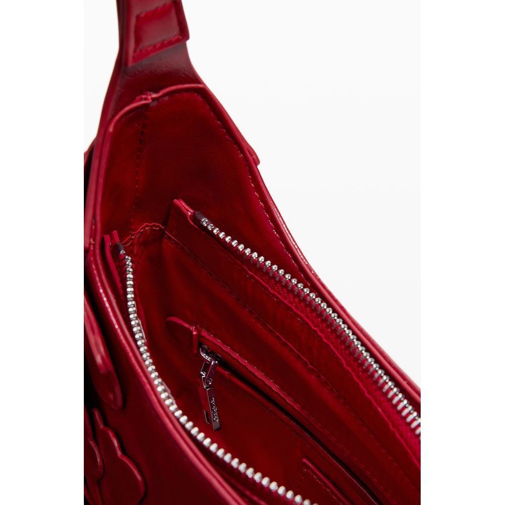 Red Polyethylene Handbag