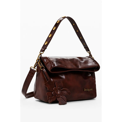 Brown Polyethylene Handbag