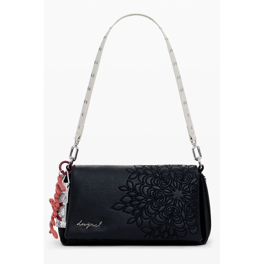 Black Polyurethane Women's Bag
