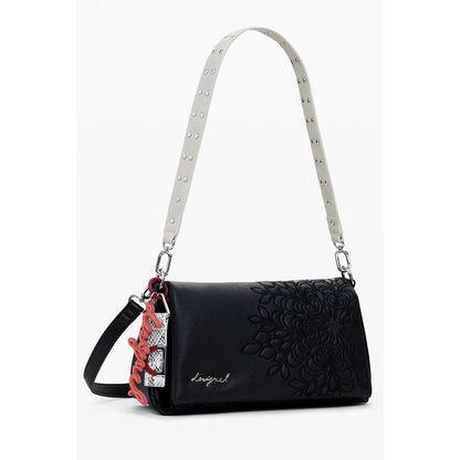 Black Polyurethane Women's Bag