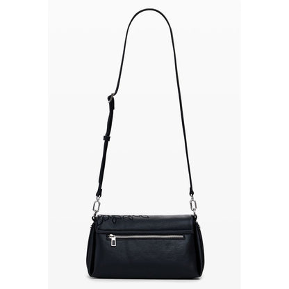 Black Polyurethane Women's Bag
